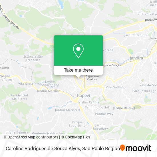 Mapa Caroline Rodrigues de Souza Alves