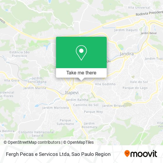 Fergh Pecas e Servicos Ltda map