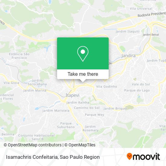 Isamachris Confeitaria map