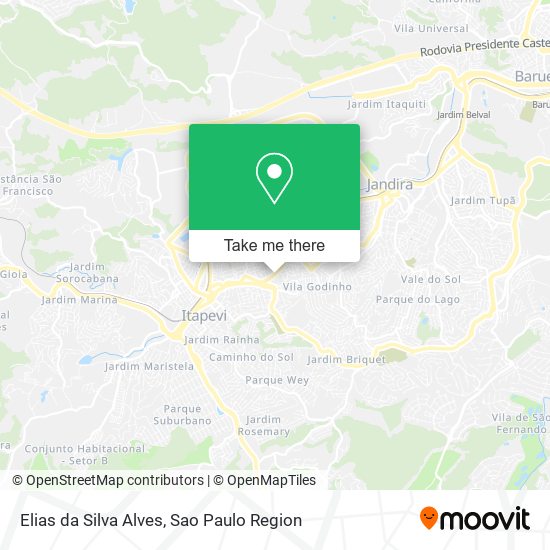 Elias da Silva Alves map