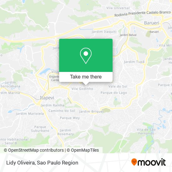 Lidy Oliveira map