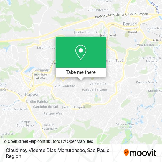 Mapa Claudiney Vicente Dias Manutencao