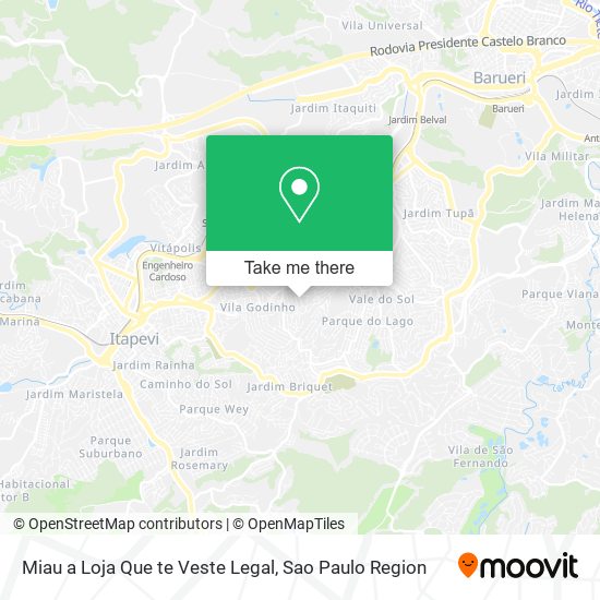 Miau a Loja Que te Veste Legal map