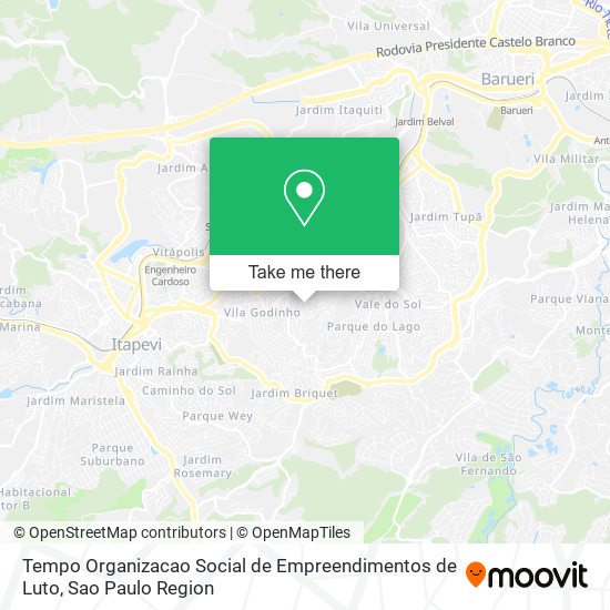 Tempo Organizacao Social de Empreendimentos de Luto map