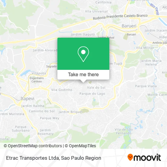 Etrac Transportes Ltda map