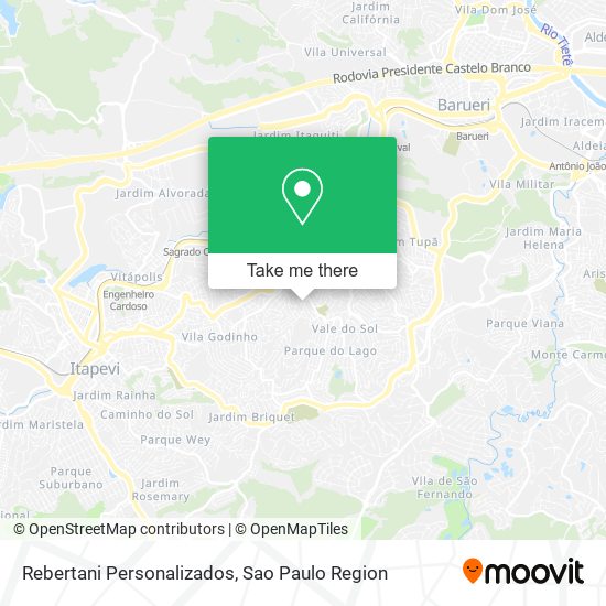 Mapa Rebertani Personalizados