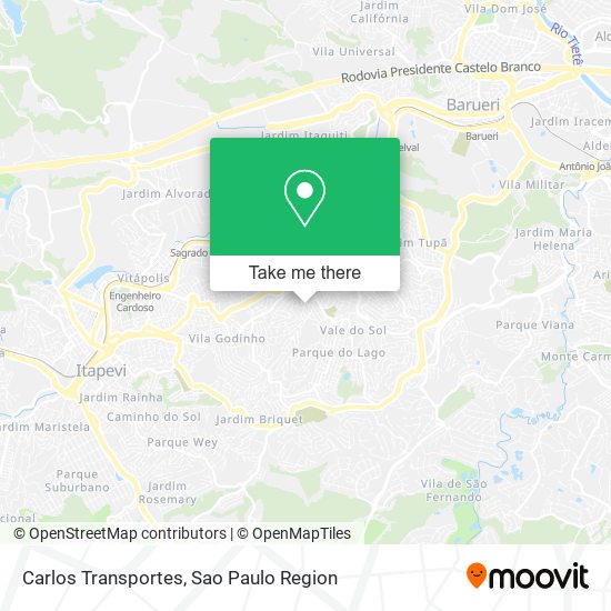 Carlos Transportes map