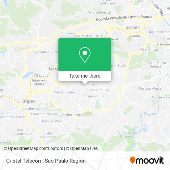 Cristel Telecom map
