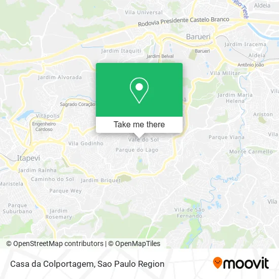 Casa da Colportagem map