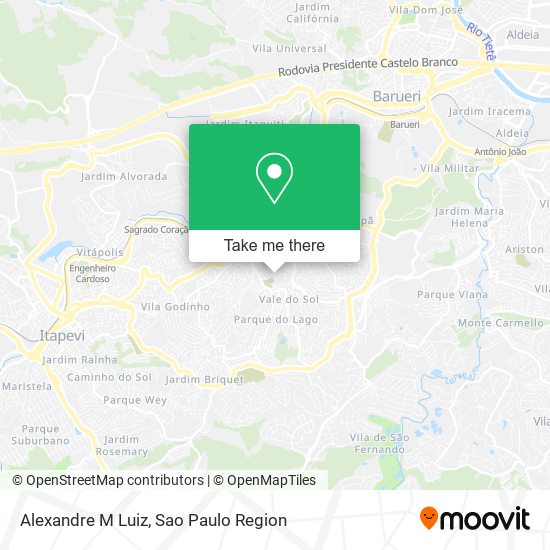 Mapa Alexandre M Luiz