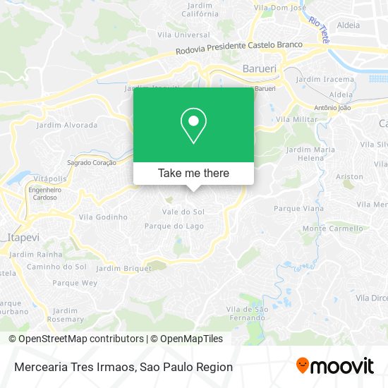 Mercearia Tres Irmaos map