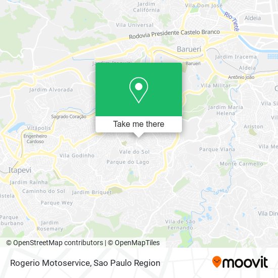 Mapa Rogerio Motoservice