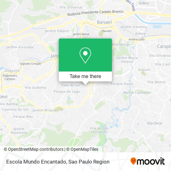 Escola Mundo Encantado map