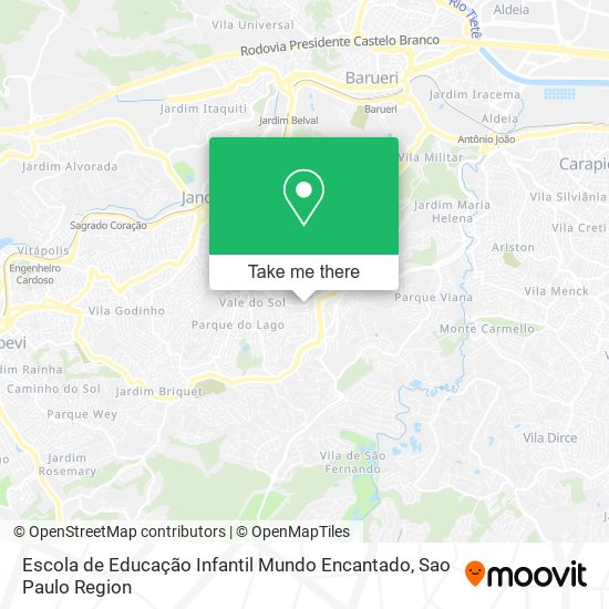 Escola de Educação Infantil Mundo Encantado map