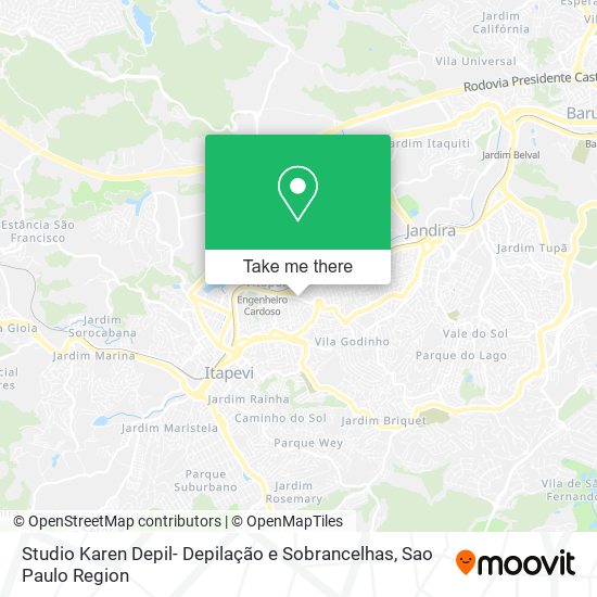 Studio Karen Depil- Depilação e Sobrancelhas map