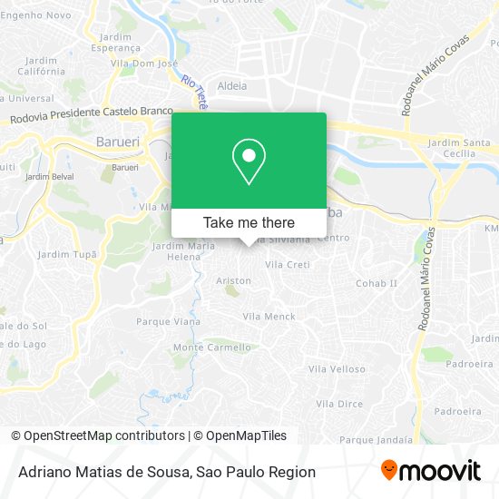 Adriano Matias de Sousa map