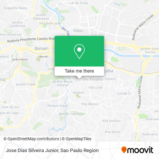 Jose Dias Silveira Junior map