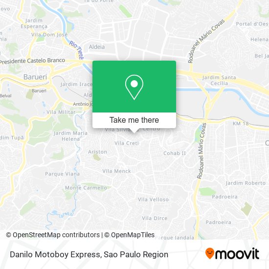 Danilo Motoboy Express map