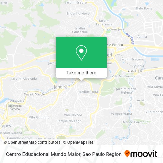 Centro Educacional Mundo Maior map