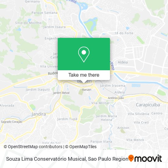 Souza Lima Conservatório Musical map