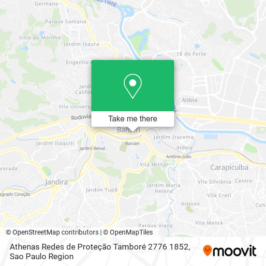 Mapa Athenas Redes de Proteção Tamboré 2776 1852