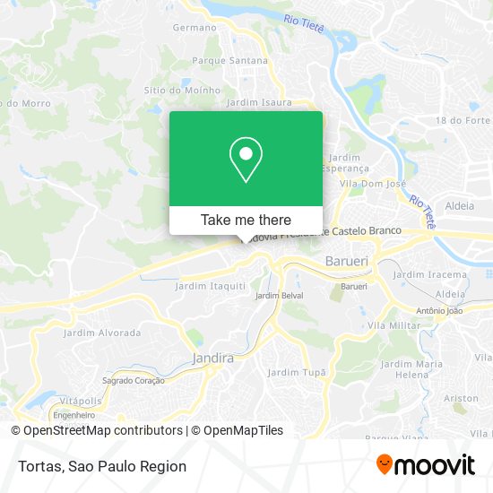 Tortas map