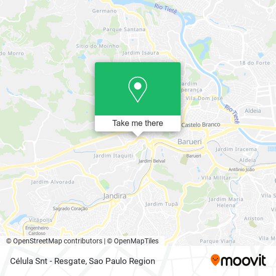 Célula Snt - Resgate map