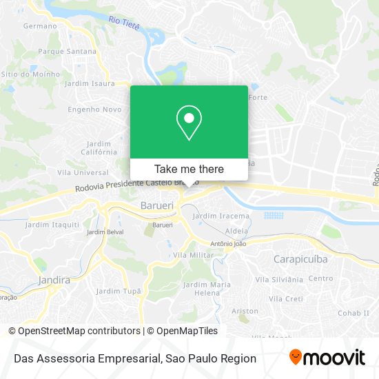 Das Assessoria Empresarial map