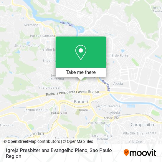 Igreja Presbiteriana Evangelho Pleno map