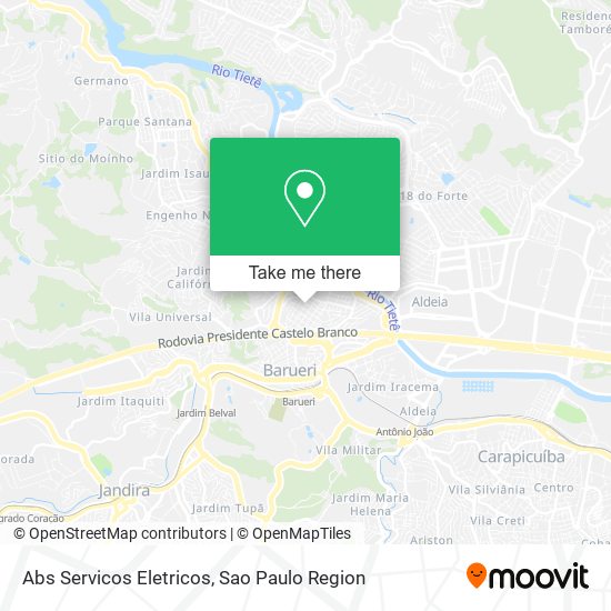 Abs Servicos Eletricos map