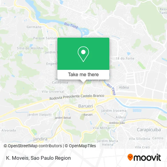 K. Moveis map