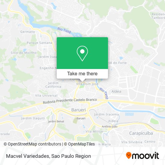 Macvel Variedades map