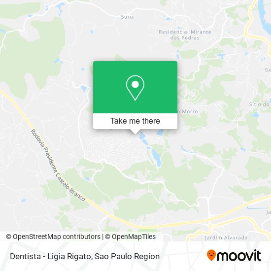 Mapa Dentista - Ligia Rigato