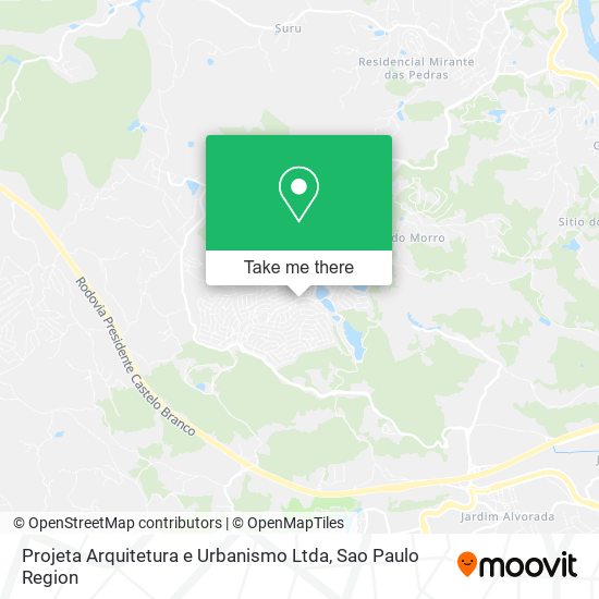 Projeta Arquitetura e Urbanismo Ltda map