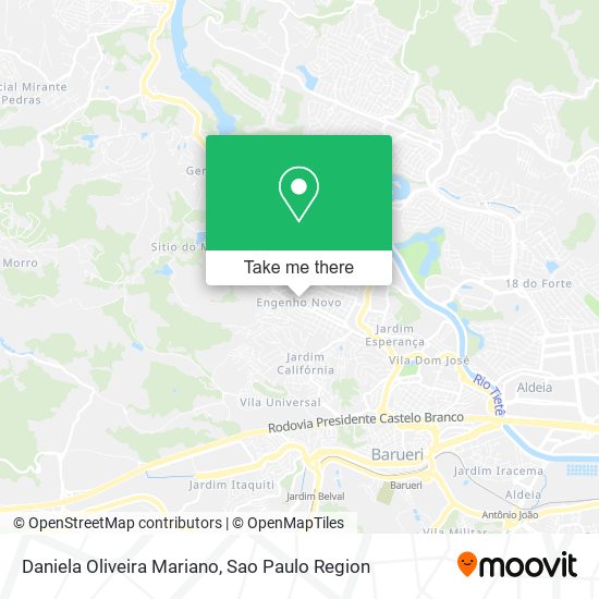 Daniela Oliveira Mariano map