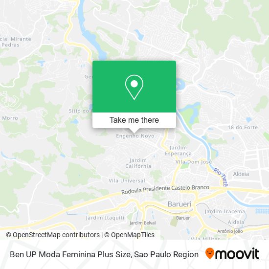 Ben UP Moda Feminina Plus Size map