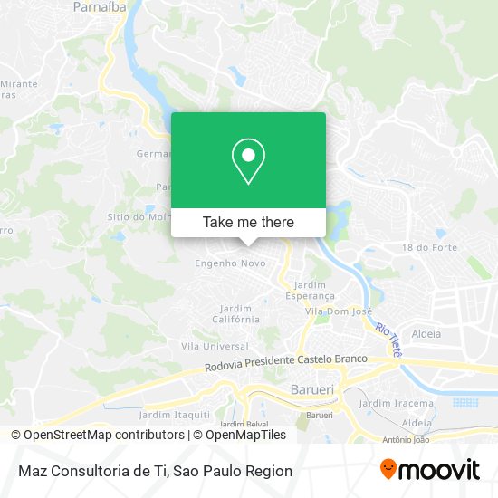 Maz Consultoria de Ti map