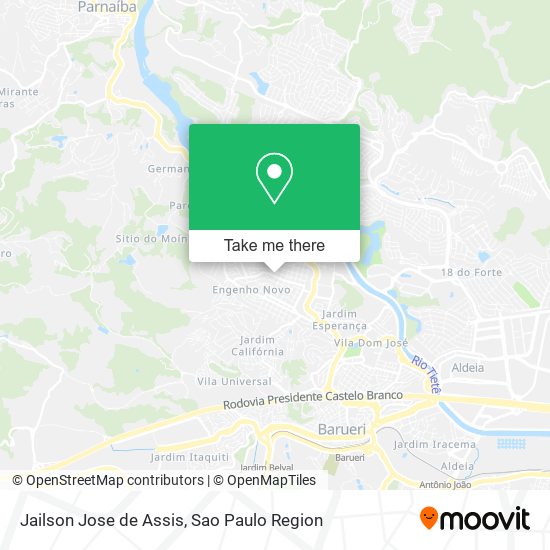 Jailson Jose de Assis map