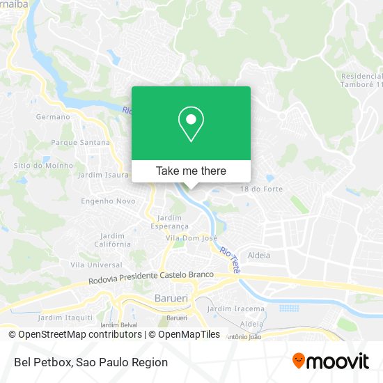 Mapa Bel Petbox