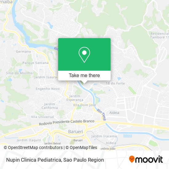 Nupin Clinica Pediatrica map