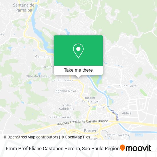 Emm Prof Eliane Castanon Pereira map