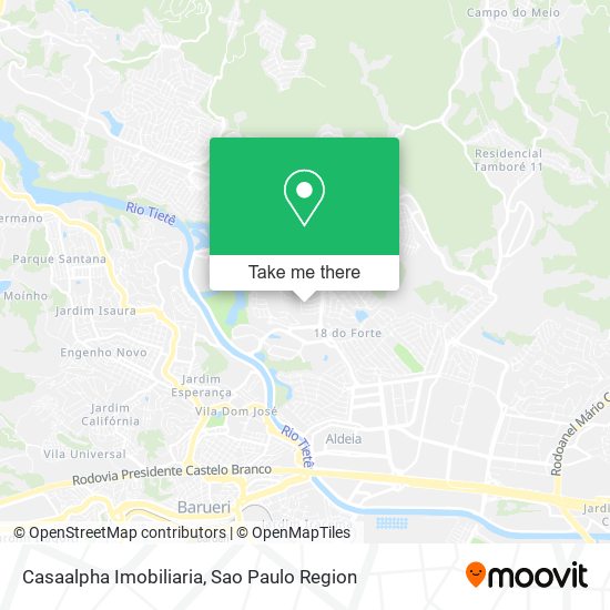 Casaalpha Imobiliaria map