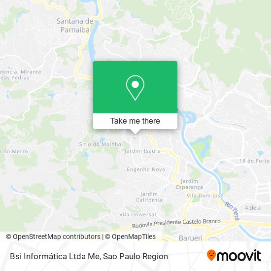 Bsi Informática Ltda Me map