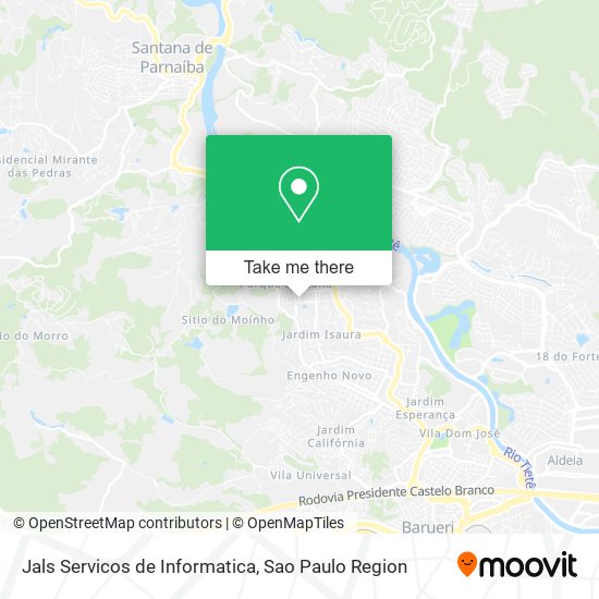 Mapa Jals Servicos de Informatica