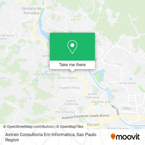 Astreo Consultoria Em Informatica map