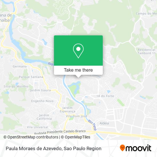 Paula Moraes de Azevedo map