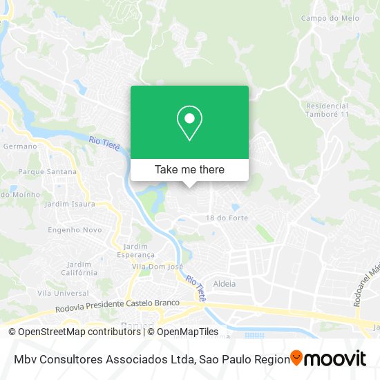 Mbv Consultores Associados Ltda map