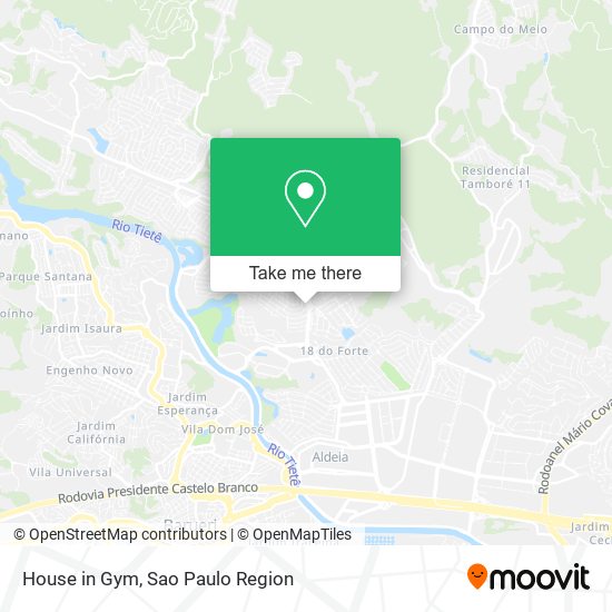 House in Gym map