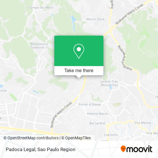Padoca Legal map