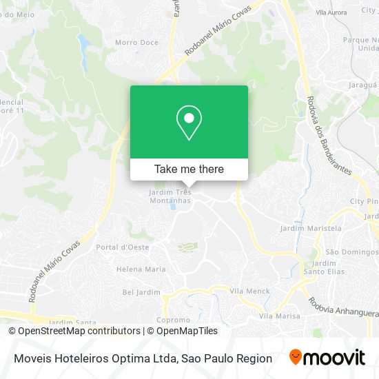Moveis Hoteleiros Optima Ltda map